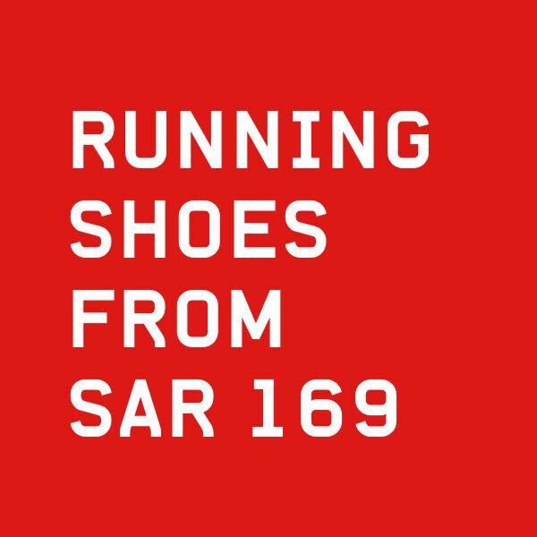 RUNNING SHOES FROM AED 169
