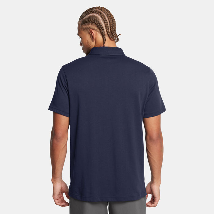 Under Armour Men's Icon Polo Shirt Blue Under Armour Men's Icon Polo Shirt Blue image number 1