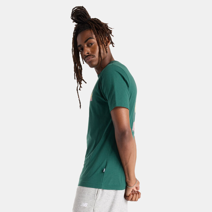 New Balance Men's New Balance 550 T-Shirt Green New Balance Men's New Balance 550 T-Shirt Green image number 2