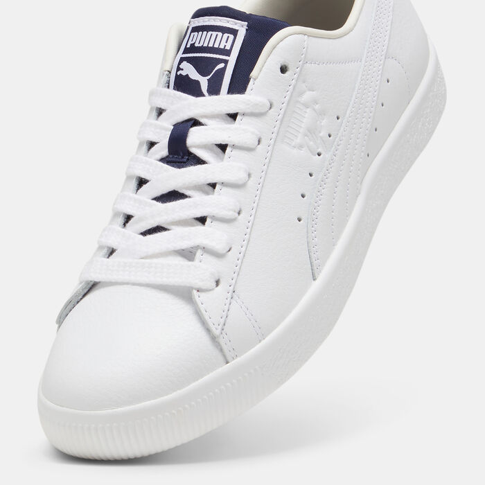 PUMA Men's Clyde Varsity II Shoes White PUMA Men's Clyde Varsity II Shoes White image number 4