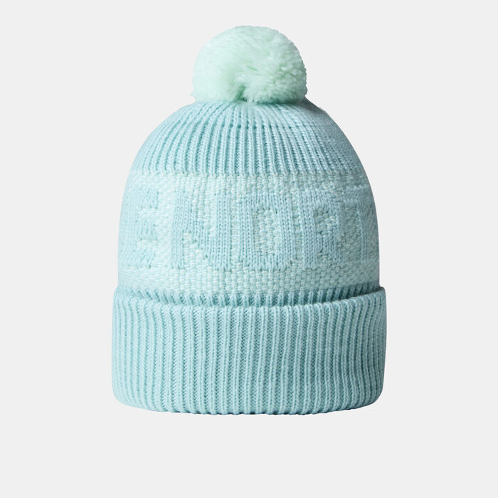 The North Face Retro Cabin Beanie Green The North Face Retro Cabin Beanie Green image number 0