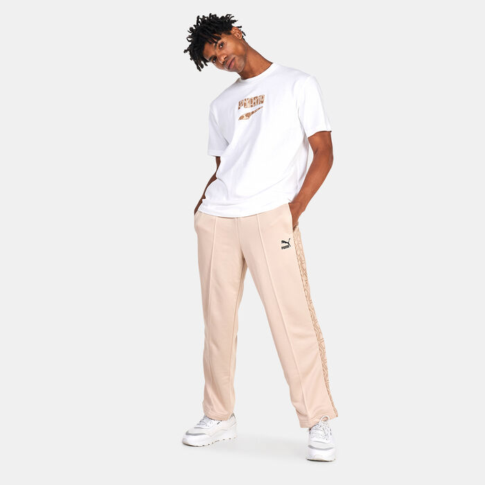 PUMA Men's T7 TREND 7ETTER Track Pants Brown image number 2