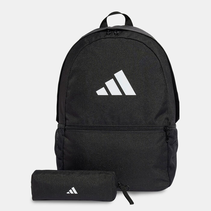 adidas Backpack With Pencil Case Black adidas Backpack With Pencil Case Black image number 0