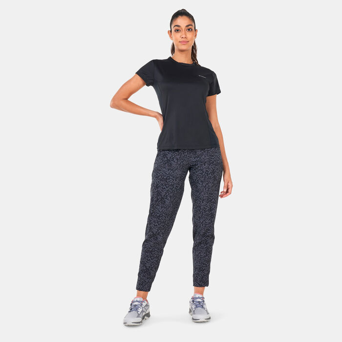 Columbia Women's Zero Ice Cirro-Cool™ T-Shirt Blue Columbia Women's Zero Ice Cirro-Cool™ T-Shirt Blue image number 2