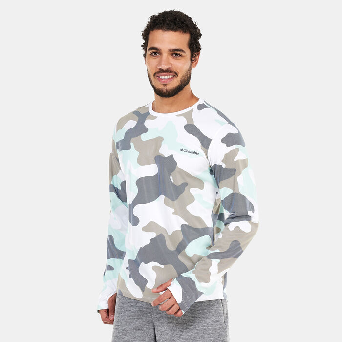 Columbia Men's Sun Deflector Summerdry™ Long Sleeve Shirt Green Columbia Men's Sun Deflector Summerdry™ Long Sleeve Shirt Green image number 0