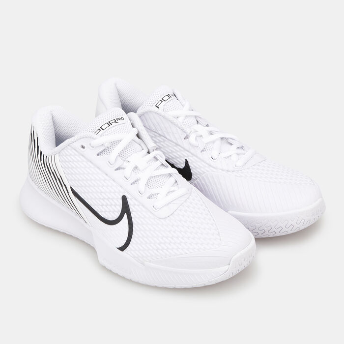 Nike Women's Court Air Zoom Vapor Pro 2 Hard Court Tennis Shoes White image number 1