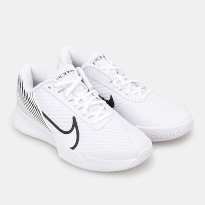 Nike Women's Court Air Zoom Vapor Pro 2 Hard Court Tennis Shoes White Nike Women's Court Air Zoom Vapor Pro 2 Hard Court Tennis Shoes White
