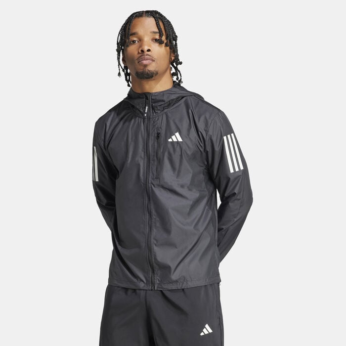adidas Men's Own the Run Jacket Black adidas Men's Own the Run Jacket Black image number 0