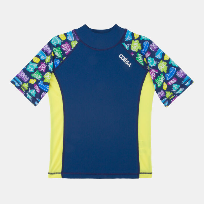 COEGA Kids' Swimming Rashguard Blue image number 0