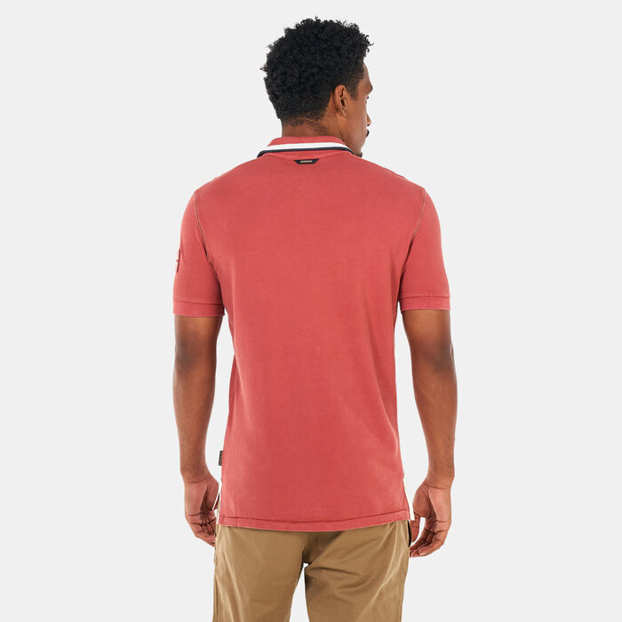 Napapijri Men's Gandy 3 Marsala Polo Shirt Red Napapijri Men's Gandy 3 Marsala Polo Shirt Red image number 1