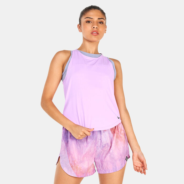 Nike Women's Dri-FIT ADV Run Division Tank Top Pink Nike Women's Dri-FIT ADV Run Division Tank Top Pink image number 0