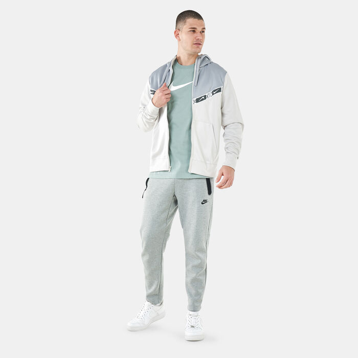 Nike Men's Sportswear Full-Zip Hoodie White Nike Men's Sportswear Full-Zip Hoodie White image number 2