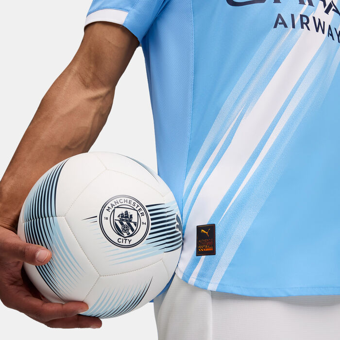 PUMA Men's Manchester City 25/26 Home Authentic Football Jersey Blue image number 7