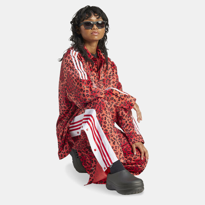 adidas Originals Women's Leopard Luxe Shirt Red image number 2