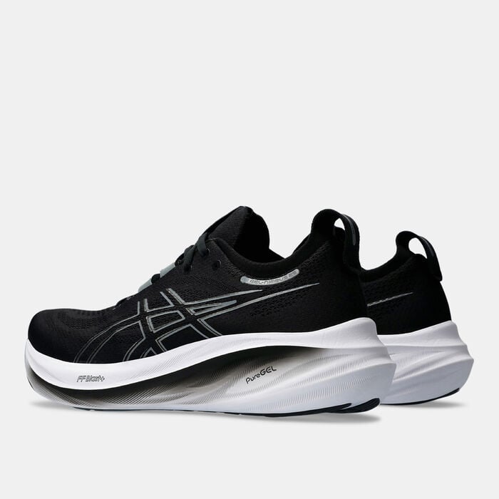 ASICS Men's GEL-NIMBUS 26 Running Shoes Black ASICS Men's GEL-NIMBUS 26 Running Shoes Black image number 3
