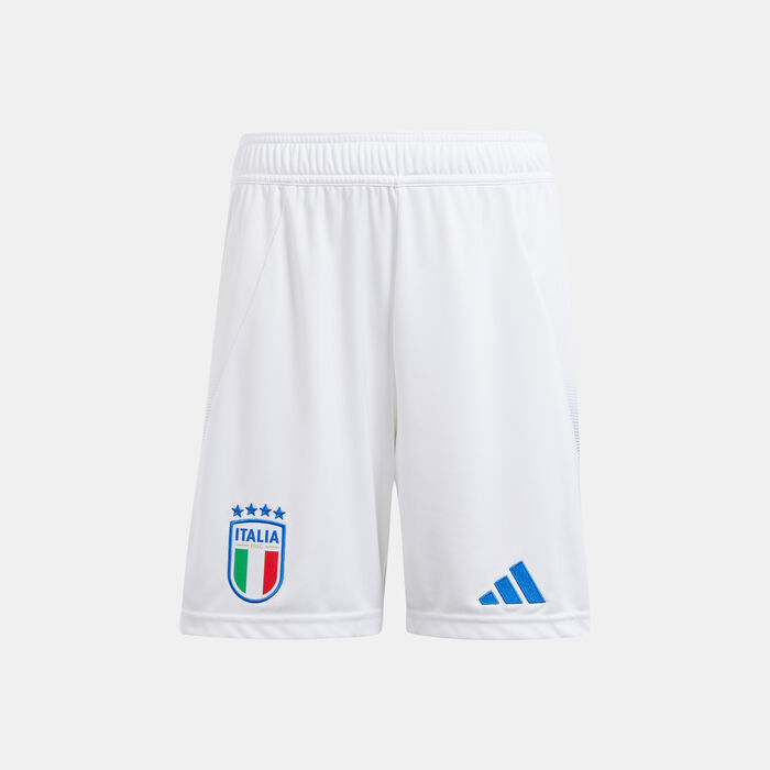 adidas Kids' Italy Replica Home Football Shorts - 2024 White adidas Kids' Italy Replica Home Football Shorts - 2024 White image number 0