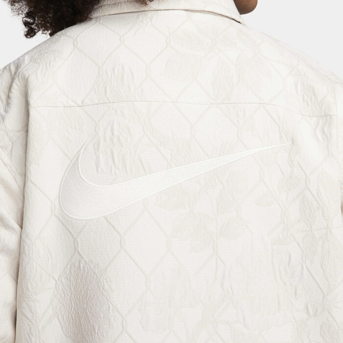 Nike Men's Repel Basketball Jacket White image number 6