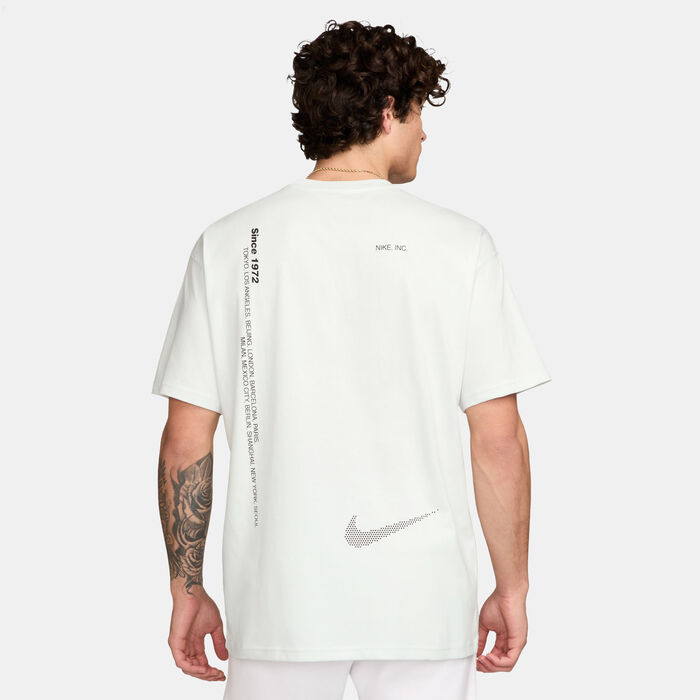 Nike Men's Sportswear Swoosh T-Shirt White image number 1