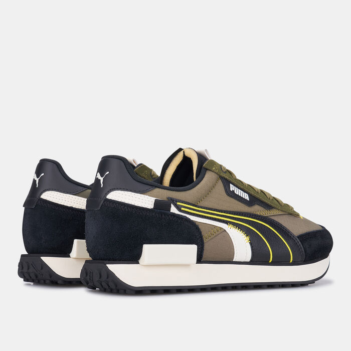PUMA Men's Future Rider Displaced Shoes Grey PUMA Men's Future Rider Displaced Shoes Grey image number 3