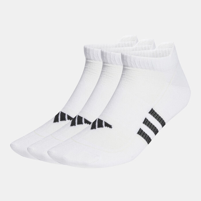 adidas Men's Performance Light Low Socks (3 Pack) White image number 0
