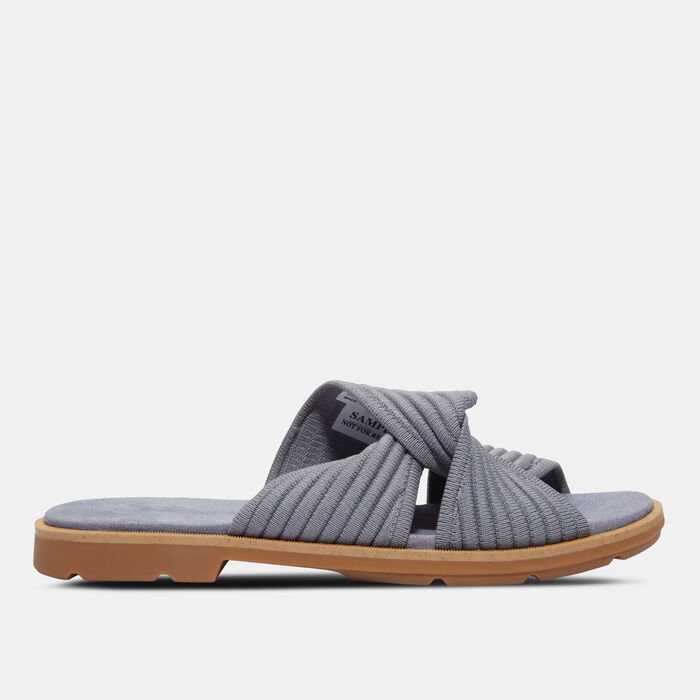 Timberland Women's Calista Bay Slide Sandals Green image number 0