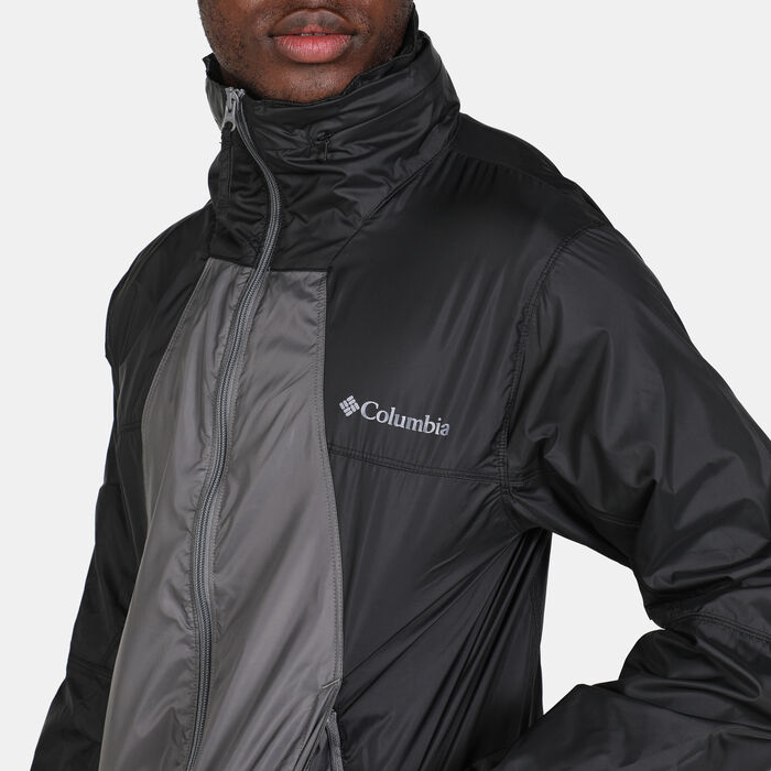 Columbia Men's Point Park™ Windbreaker Jacket Grey Columbia Men's Point Park™ Windbreaker Jacket Grey image number 3