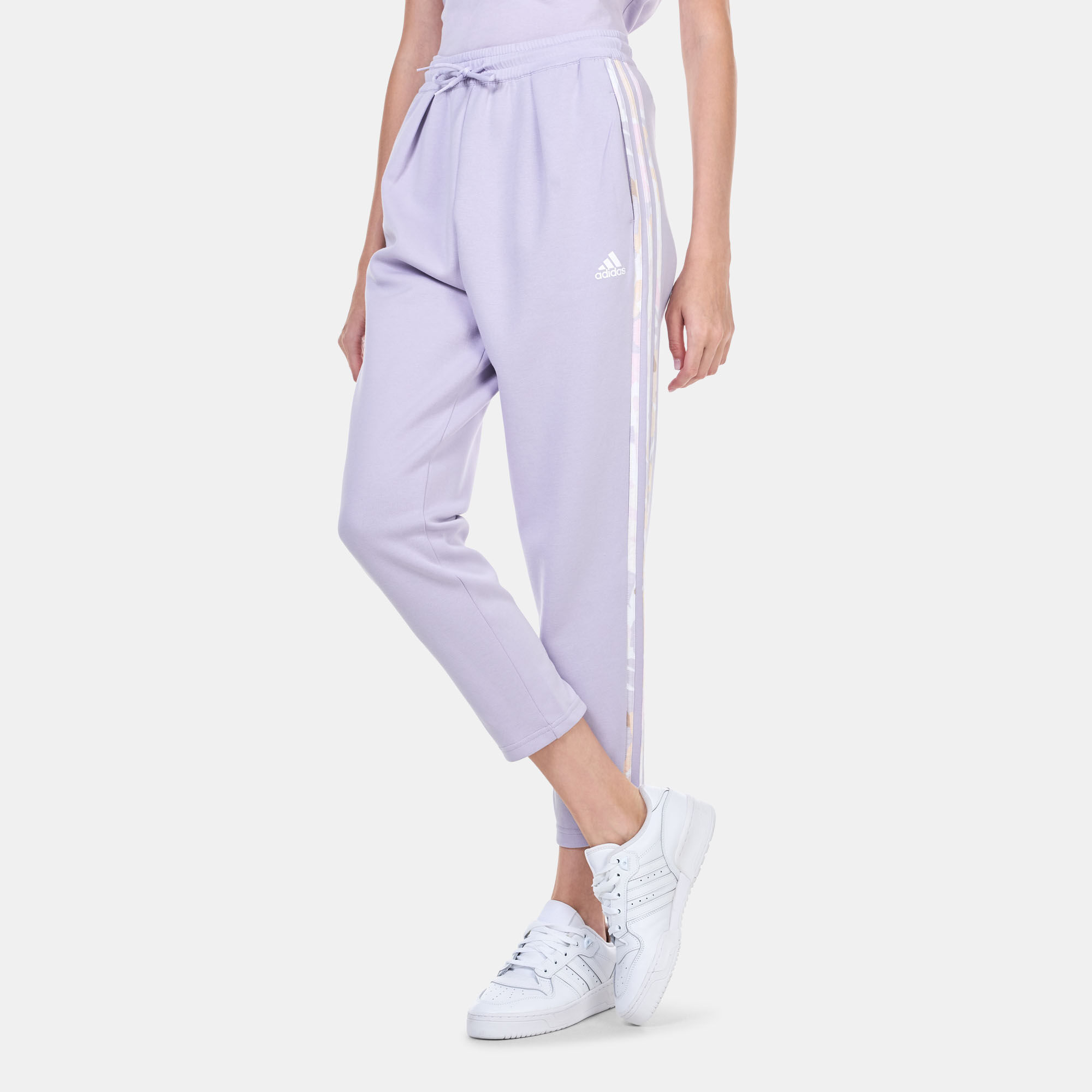 Purple adidas track pants store