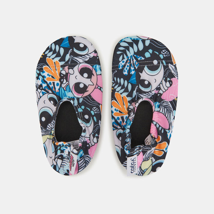 COEGA Kids' Allover Print Pool Beach Shoe Black image number 0