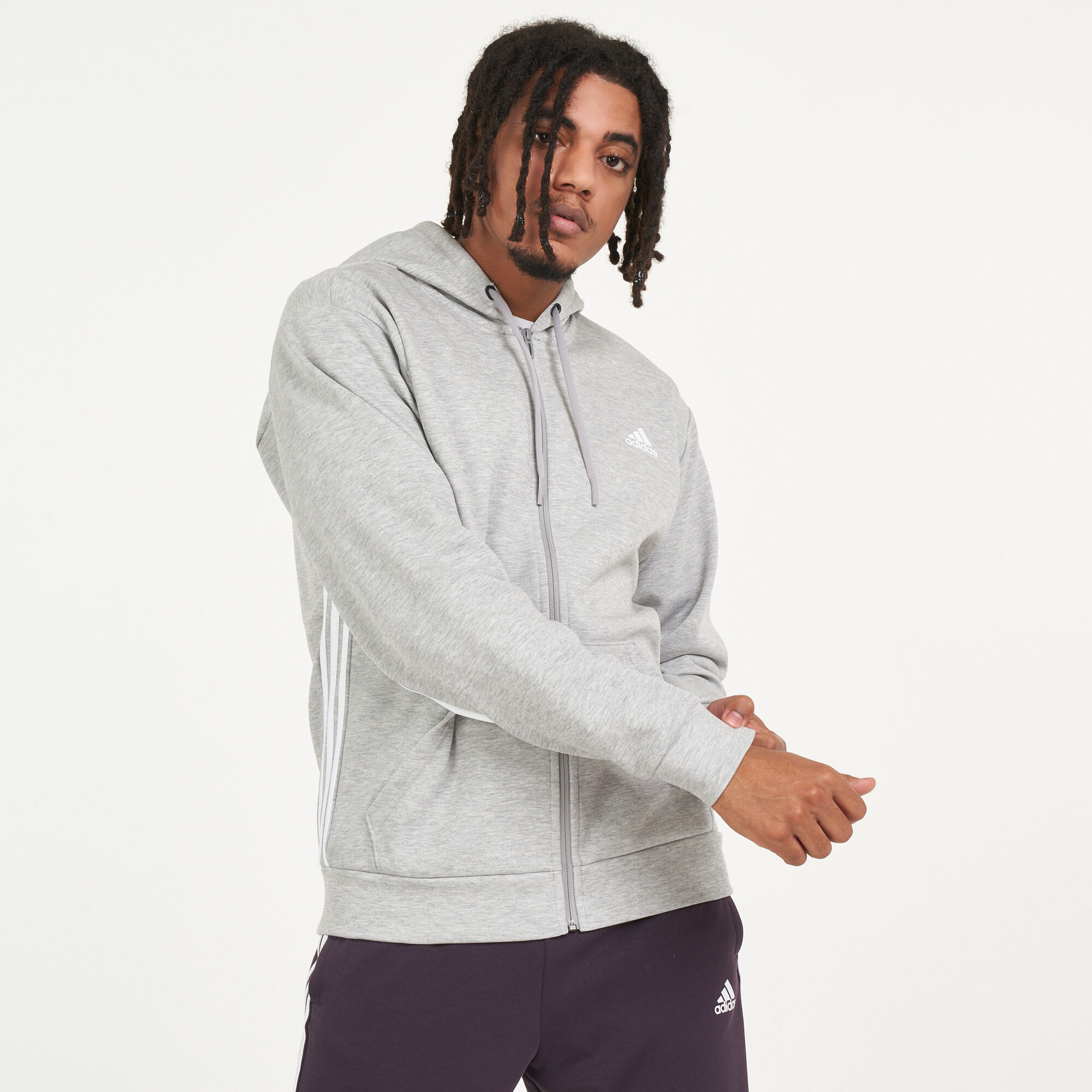 Men s Must Haves 3 Stripes Hoodie