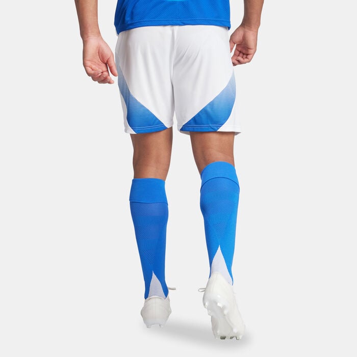 adidas Men's Italy Replica Home Football Shorts - 2024 White adidas Men's Italy Replica Home Football Shorts - 2024 White image number 1