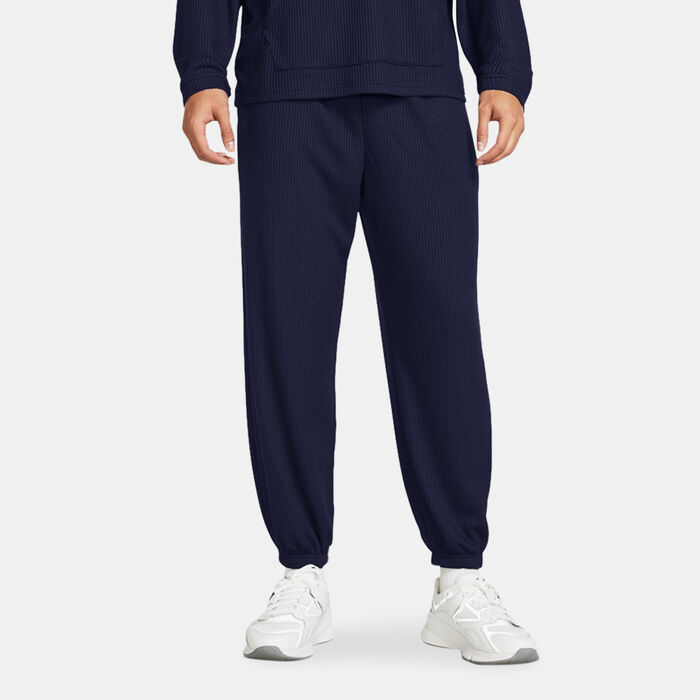 Under Armour Men's Rival Waffle Sweatpants Blue Under Armour Men's Rival Waffle Sweatpants Blue image number 0