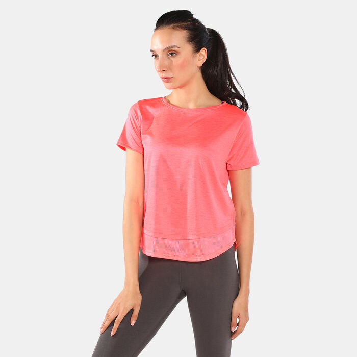 Under Armour Women's UA Tech™ Vent T-Shirt Pink image number 0