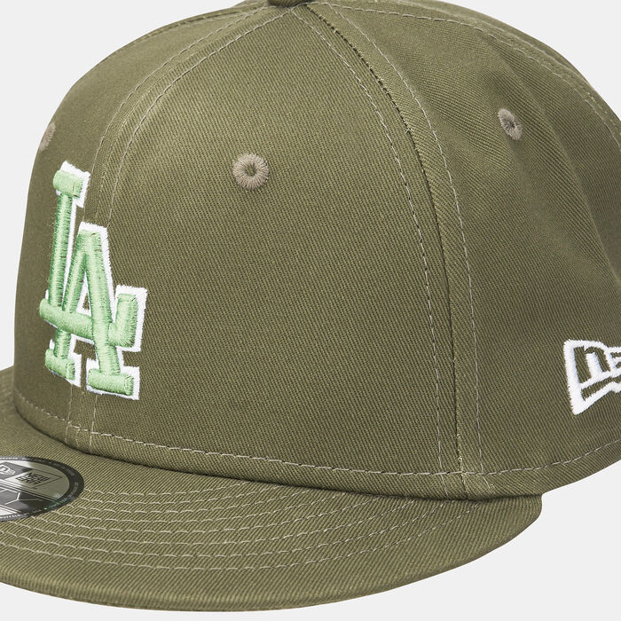 New Era Men's MLB Los Angeles Dodgers Outline 9FIFTY Cap Green New Era Men's MLB Los Angeles Dodgers Outline 9FIFTY Cap Green image number 2