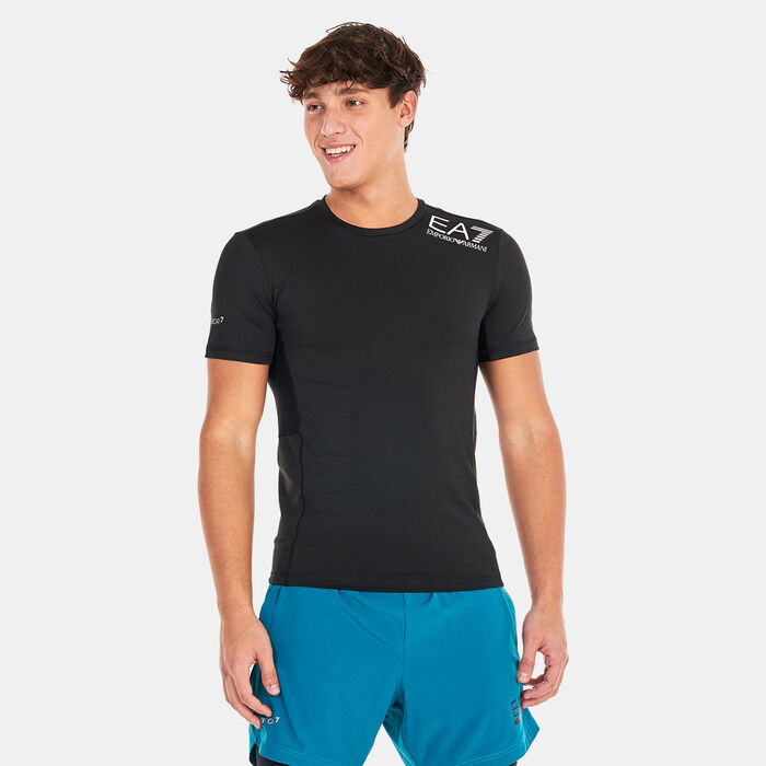 EA7 Emporio Armani Men's Vigor7 Training T-Shirt Black EA7 Emporio Armani Men's Vigor7 Training T-Shirt Black image number 0