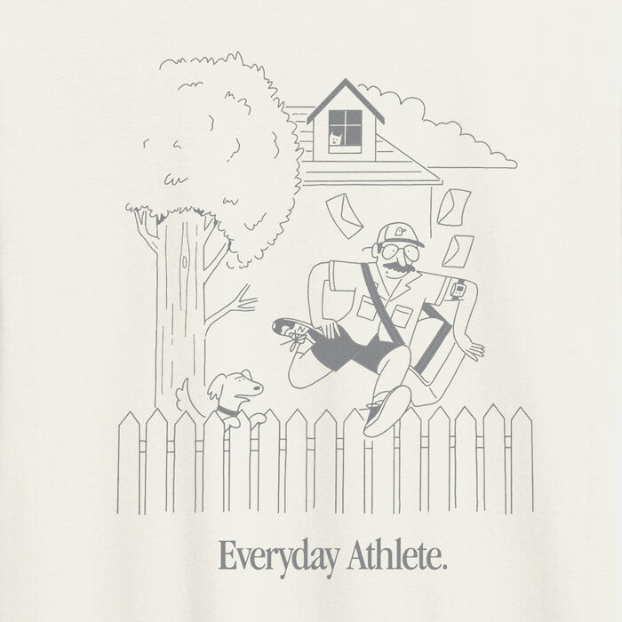 New Balance Men's Mailman T-Shirt Beige New Balance Men's Mailman T-Shirt Beige image number 2