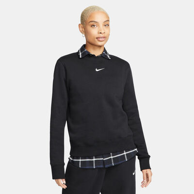 Nike Women's Sportswear Phoenix Fleece Sweatshirt Black Nike Women's Sportswear Phoenix Fleece Sweatshirt Black