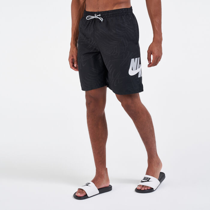 Nike Swim Men's 9-Inch Volley Shorts Black Nike Swim Men's 9-Inch Volley Shorts Black image number 0