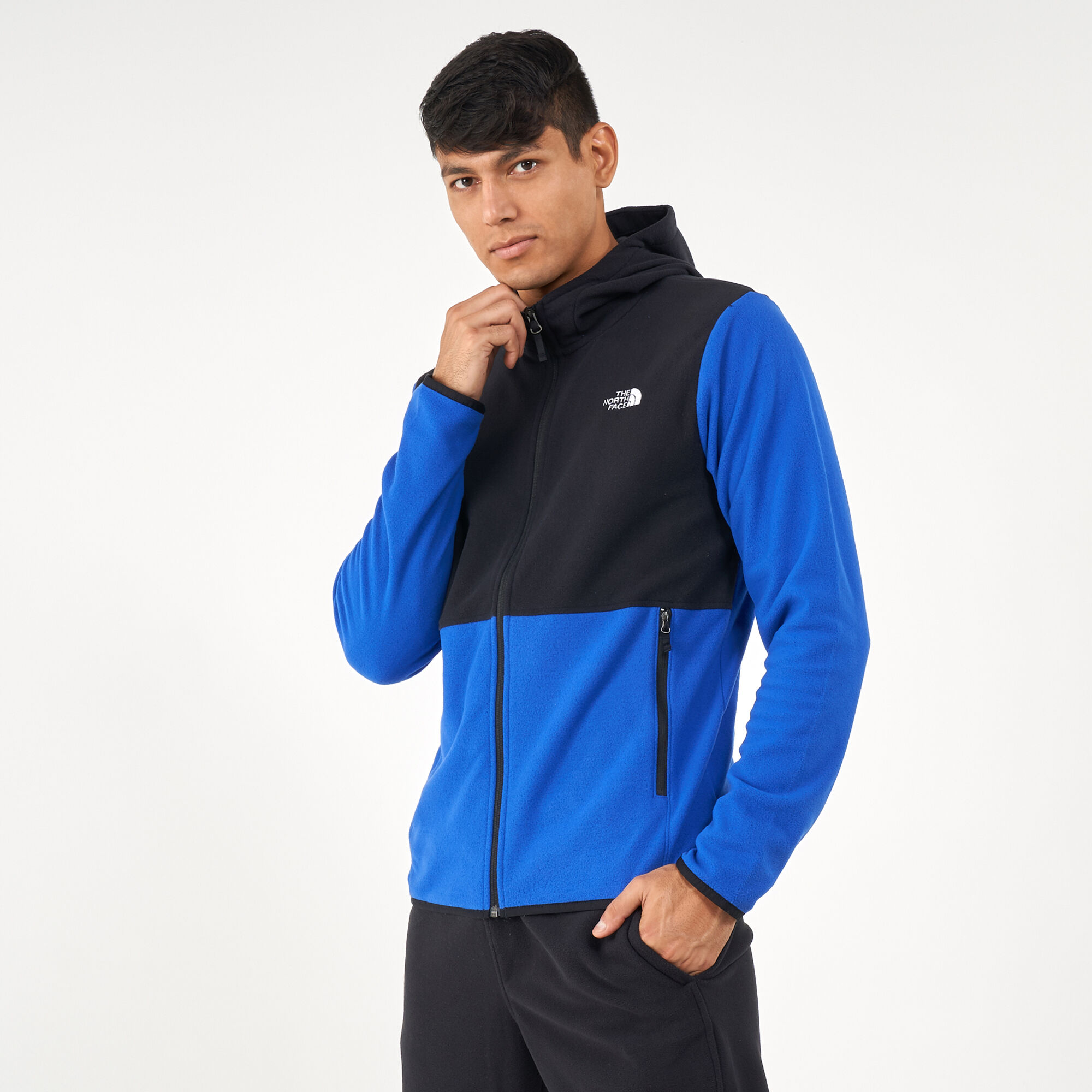 Men's tka glacier outlet hooded fleece jacket