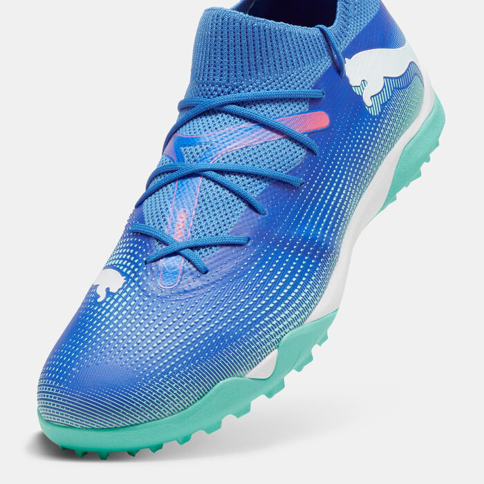 PUMA Men's FUTURE 7 MATCH Turf Ground Football Shoes White PUMA Men's FUTURE 7 MATCH Turf Ground Football Shoes White image number 4