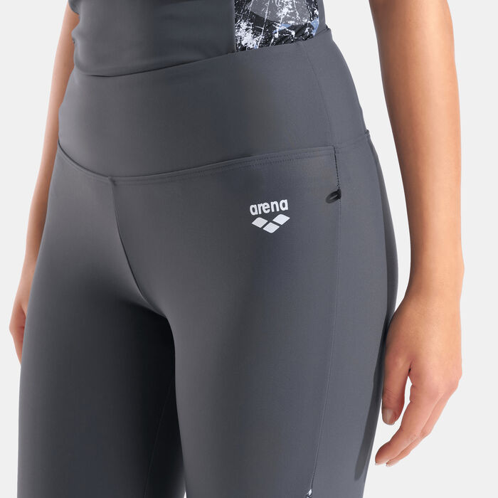 Arena Women's Modesty 3/4 Swimming Leggings Multi-Color Arena Women's Modesty 3/4 Swimming Leggings Multi-Color image number 3