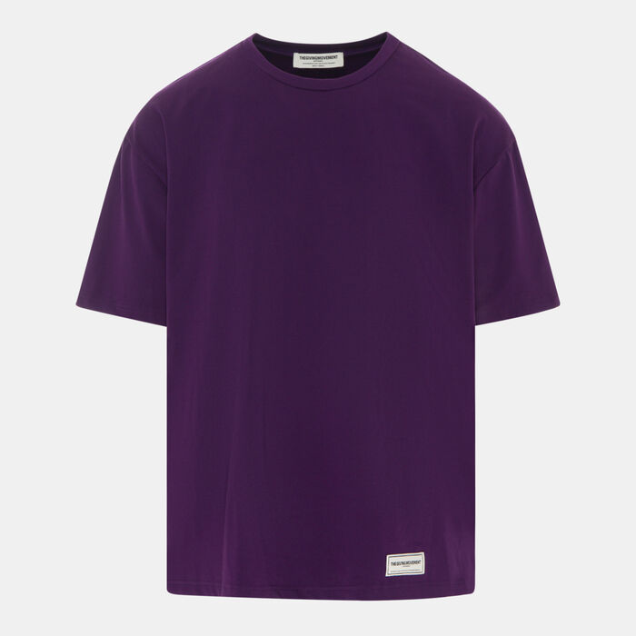 The Giving Movement Men's Dubai Graphic T-Shirt Purple image number 0