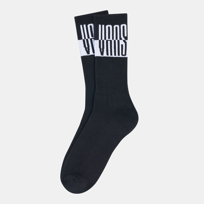 Vans Men's Music Academy Crew Socks Black Vans Men's Music Academy Crew Socks Black image number 0