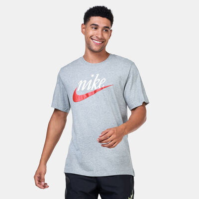Nike Men's Sportswear Futura T-Shirt Grey