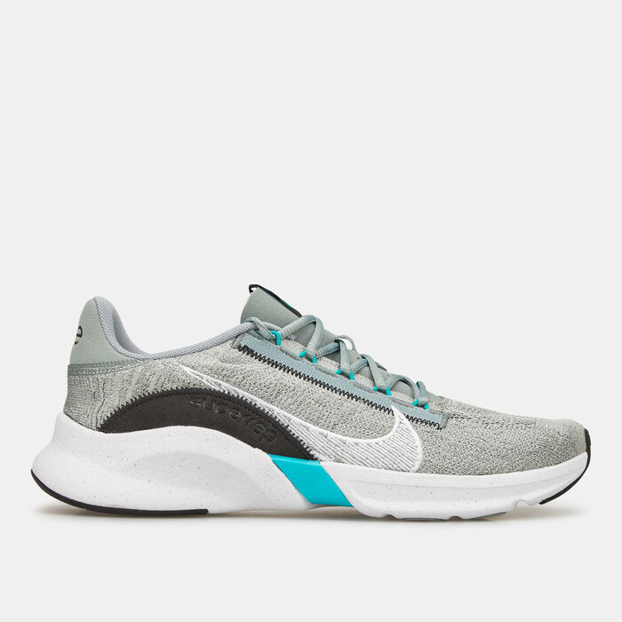 Nike Men's SuperRep Go 3 Next Nature Flyknit Training Shoes Grey Nike Men's SuperRep Go 3 Next Nature Flyknit Training Shoes Grey image number 0