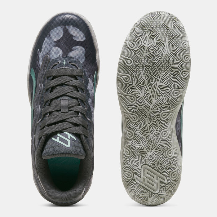 PUMA Women's Stewie x Harry Potter Stewie 3 Basketball Shoes Grey PUMA Women's Stewie x Harry Potter Stewie 3 Basketball Shoes Grey image number 3