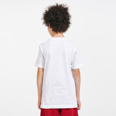 Jordan Kids' Big T-Shirt White
