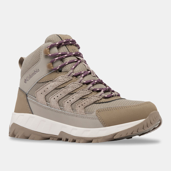 Columbia Women's Strata Trail Mid Waterproof Boots Black image number 1