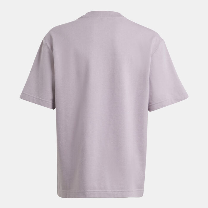 adidas Kids’ Future Icons Logo Piqué T-Shirt Pink adidas Kids’ Future Icons Logo Piqué T-Shirt Pink image number 1