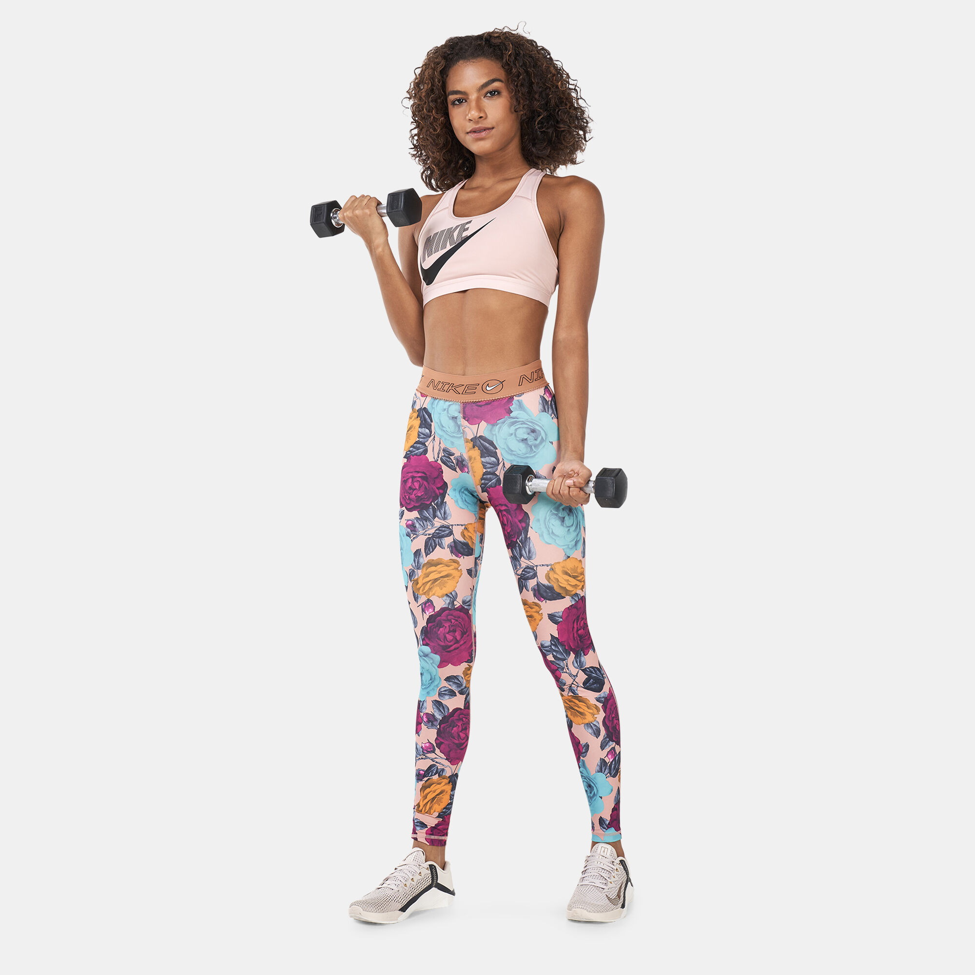 Nike colorful leggings clearance