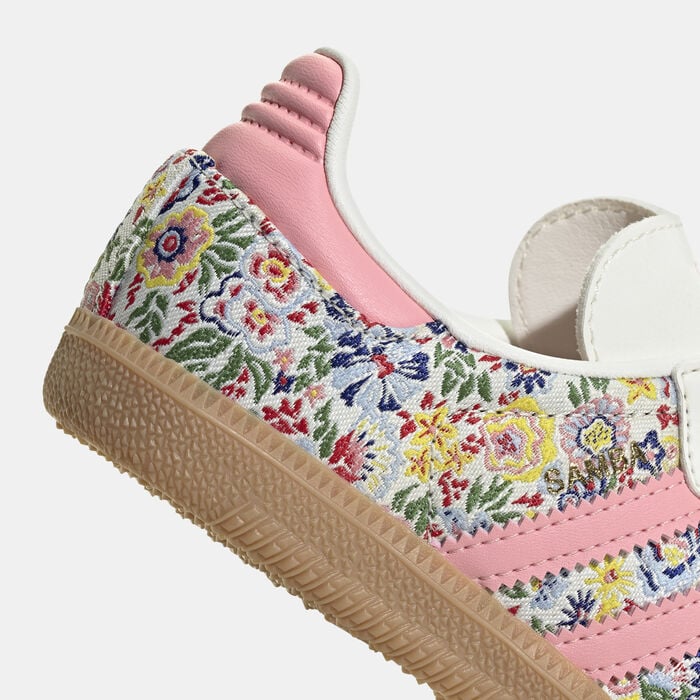 adidas Originals Kids' Samba OG x Liberty London Shoes Multi-Color adidas Originals Kids' Samba OG x Liberty London Shoes Multi-Color image number 4